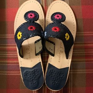 Jack Rogers Denim Jacks Flat Sandal